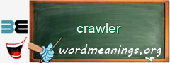 WordMeaning blackboard for crawler